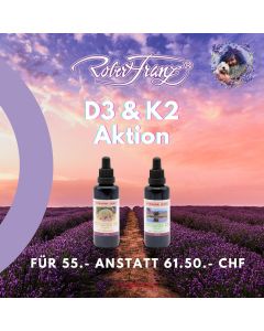 Gouttes de vitamine D3 et gouttes de K2