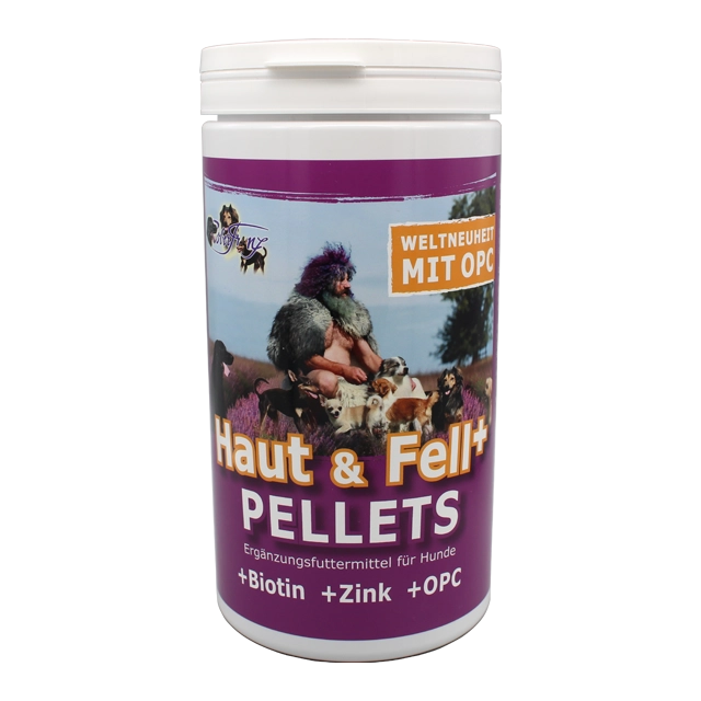 Haut & Fell+ Pellets mit Biotin, Zink und OPC, 900g - RF