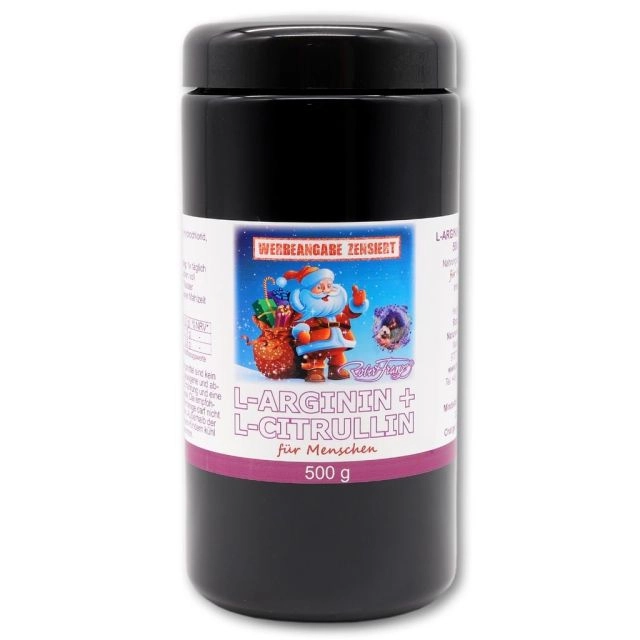 L-Arginin/ L-Citrullin Pulver, 500g - RF