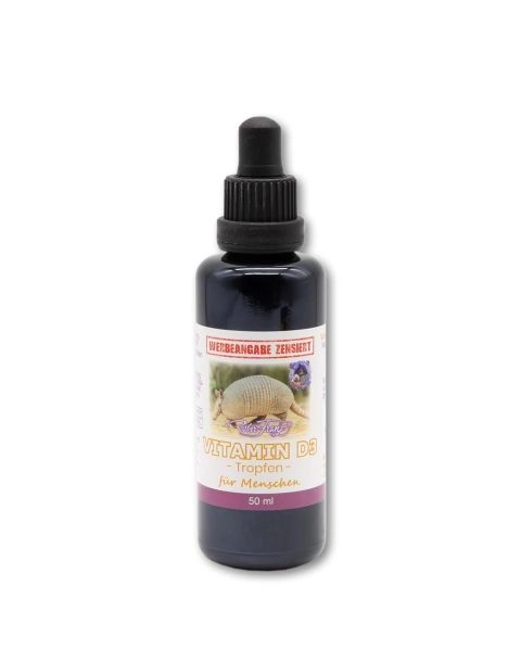 Vitamin D3 Tropfen, 50ml - 1700 Tropfen, natürlich - RF