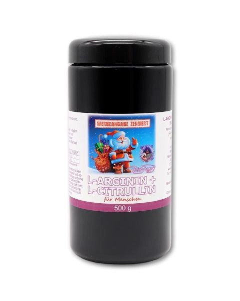 L-Arginin/ L-Citrullin Pulver, 500g - RF